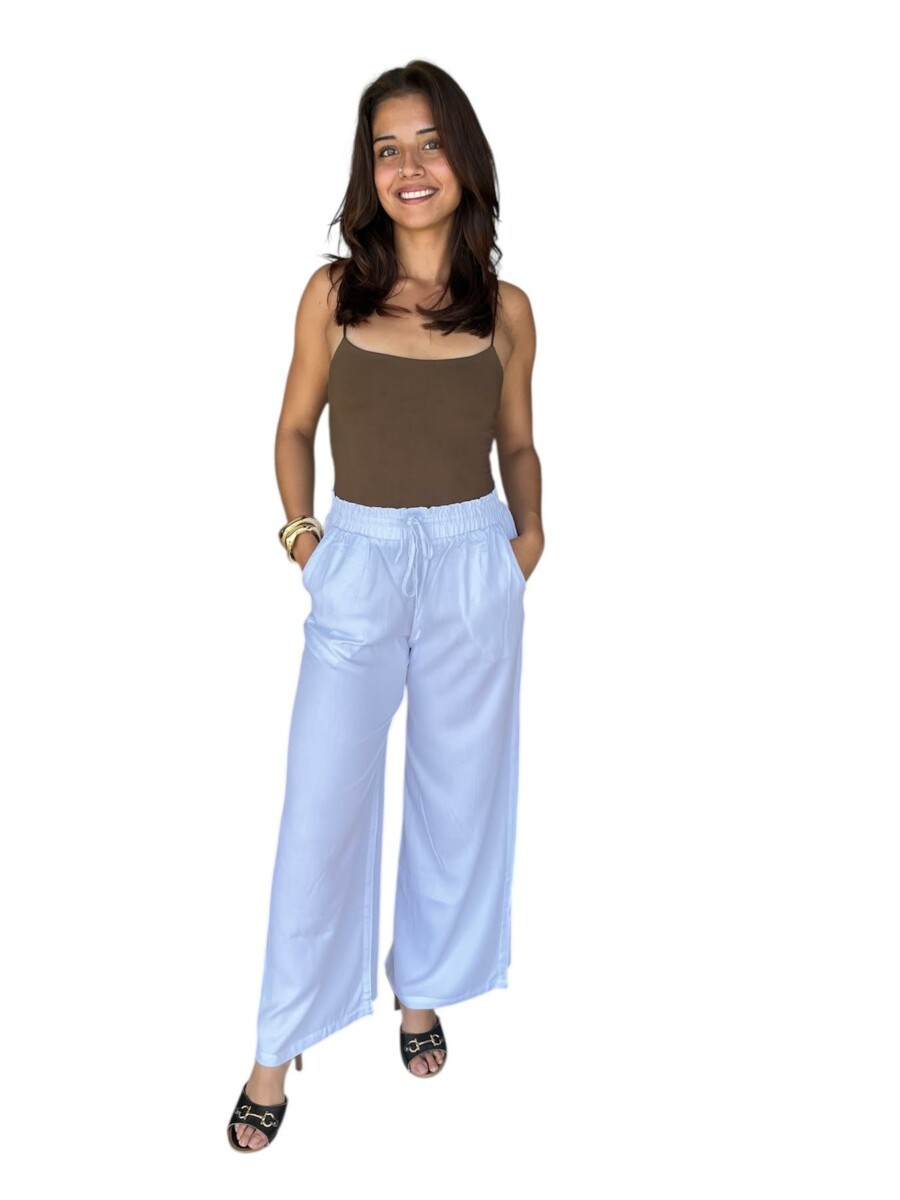 Pantalon MANON -Large Fluide en 100% Viscose – Confort Absolu & Style Décontracté Chic-couleur noire – Image 2